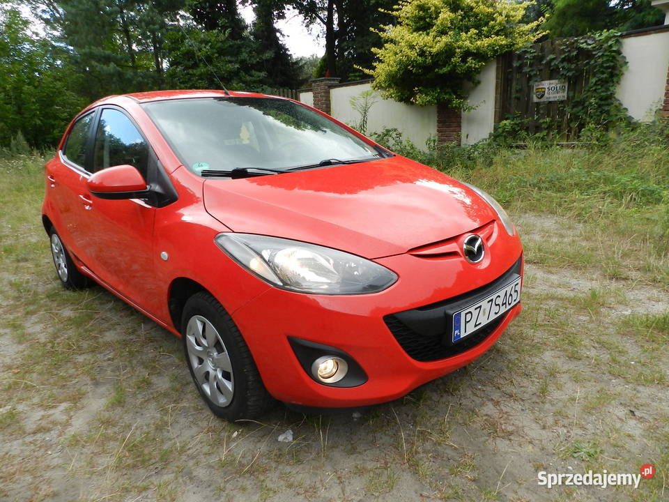 Mazda 2 II Śliczna niezawodna Pewny Przebieg Puszczykowo