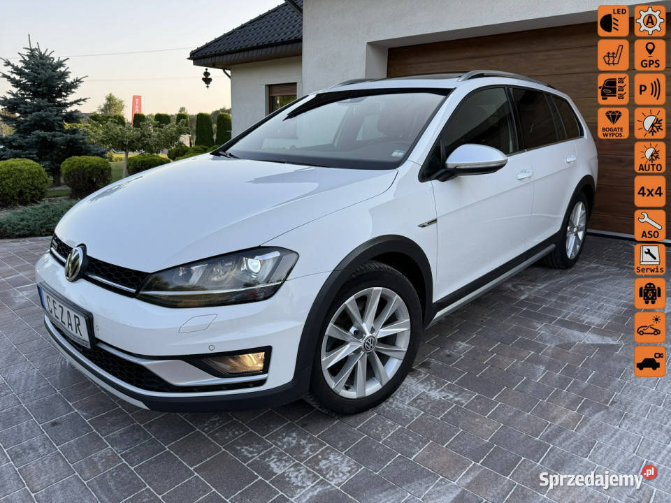 Volkswagen Golf Alltrack 16r 20tdi DSG 184 Rok produkcji 2016 Konradów
