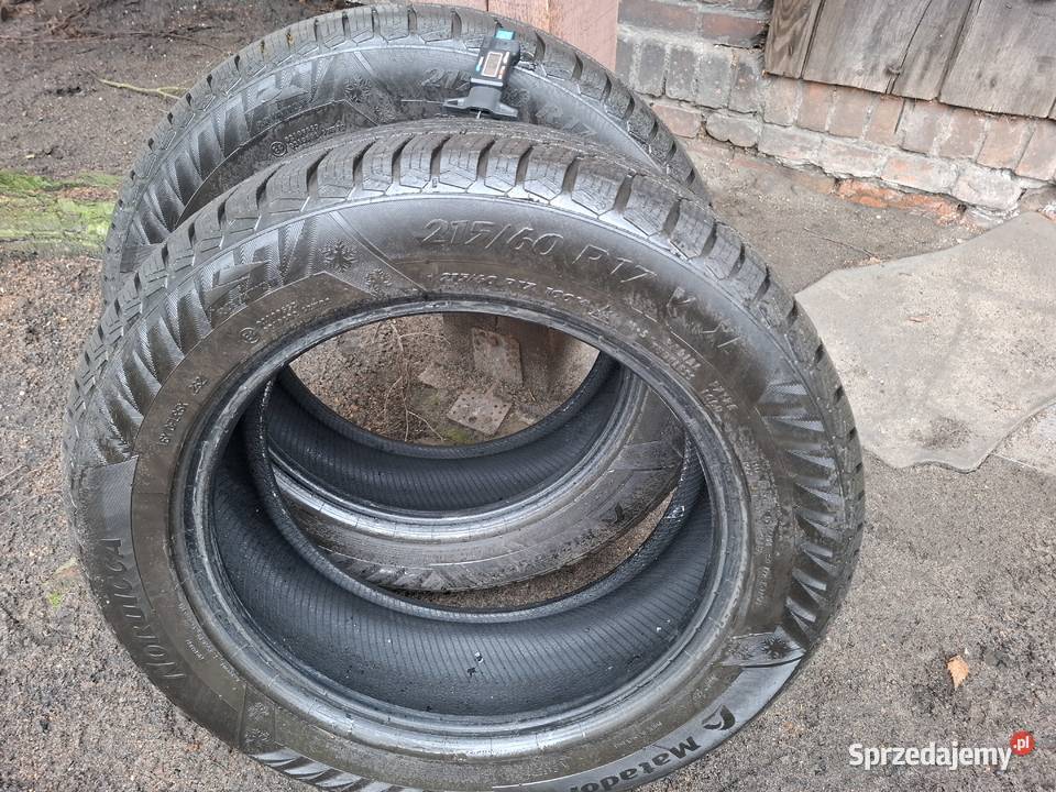 2 opony zimowe 215x60x17 Matador