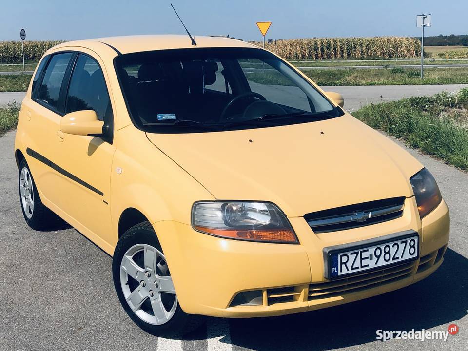 Chevrolet Aveo 12 8V 72 benzyna podkarpackie Przeworsk