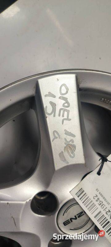 FELGA ALUMINIOWA 15 OPEL ASTRA G Pozostałe Lipno