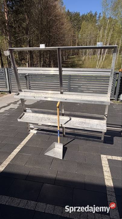 Aluminiowy regał do busa solidny lekki Starogard Gdański