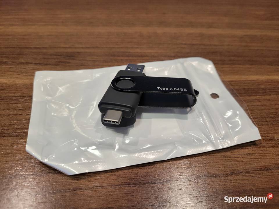 Pamięć flash 64GBpendrive usb dwa w jednym OTG Pojemność 64GB+ Sosnowiec