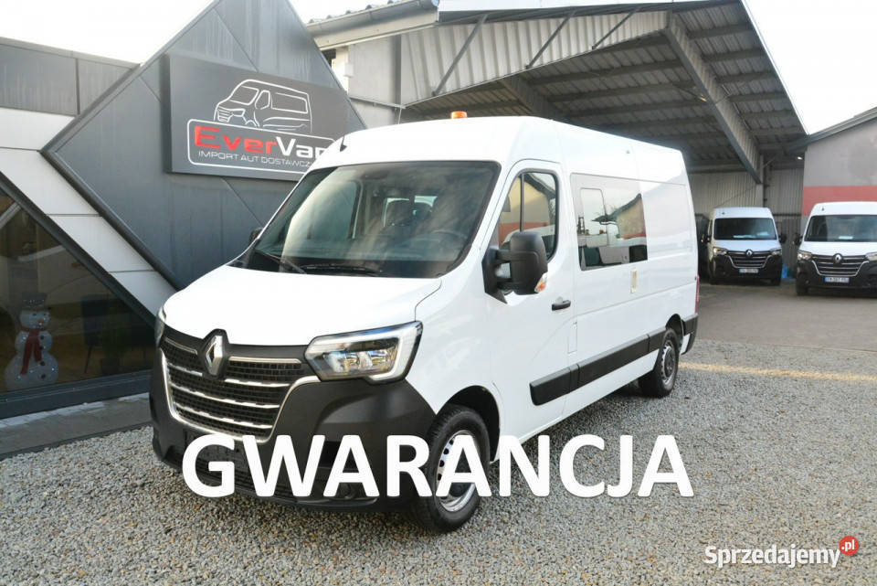 Renault Master średniak 7 osobowy brygadówka 80 mazowieckie Warszawa