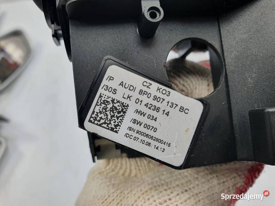 PRZEŁĄCZNIK ZESPOLONY AUDI A3 8P 8P0907137BC Lipno