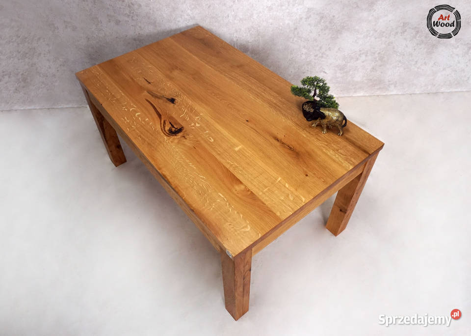 Stół lity dębowy 150x90 rozkładany dostawka 100 Nowy Sącz sprzedam