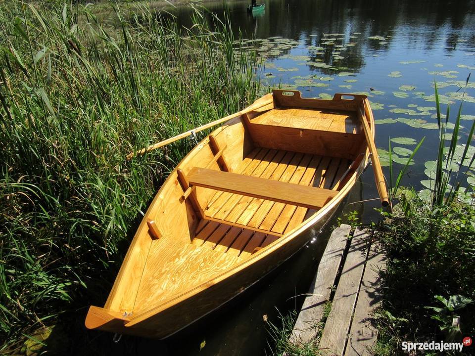 Łódka drewniana ze sklejki 350145 mazowieckie Olszewo