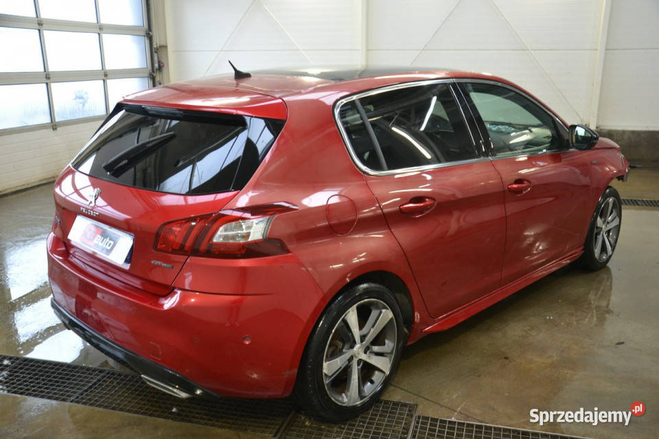 Peugeot 308 gtline 12 benzyna 130 panorama full bordowy 308 Kęty sprzedam