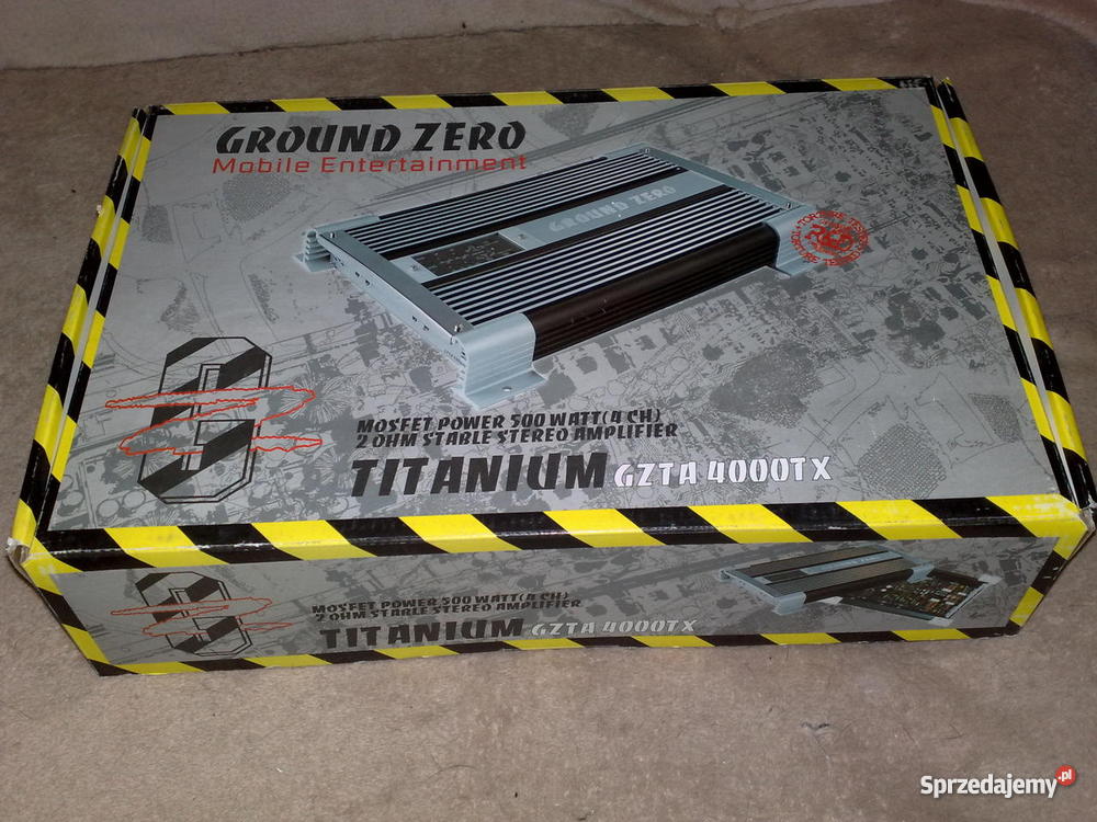 Ground Zero GZTA 4000TX Wzmacniacze i pokrewne małopolskie Kraków