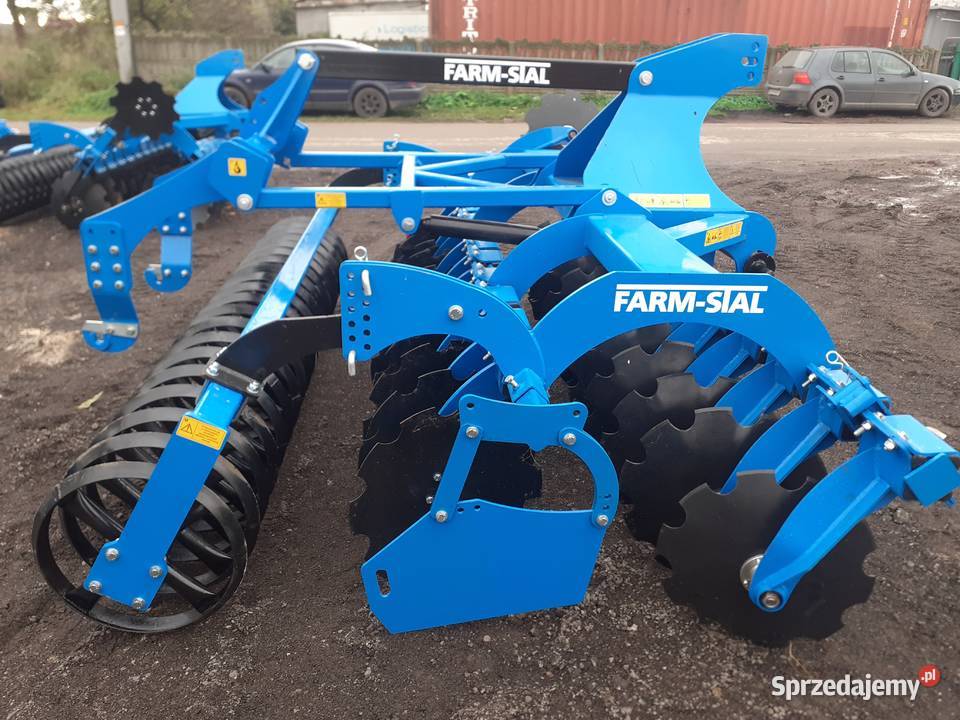 Brona talerzowa 3M FARMSTAL rozstaw10090 nieuszkodzony Nowe Miasto nad Pilicą