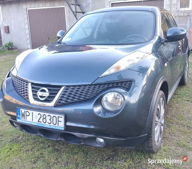 Nissan Juke benzyna gaz nieuszkodzony Zalesie Górne