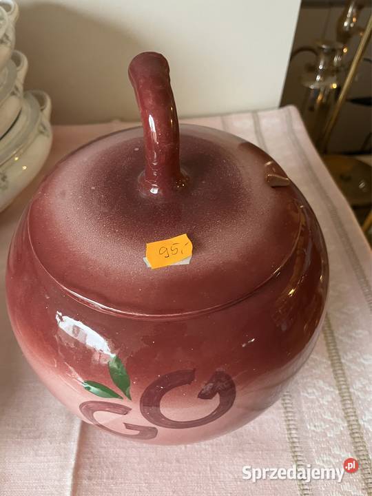 Pojemnik jabłko z ogonkiem