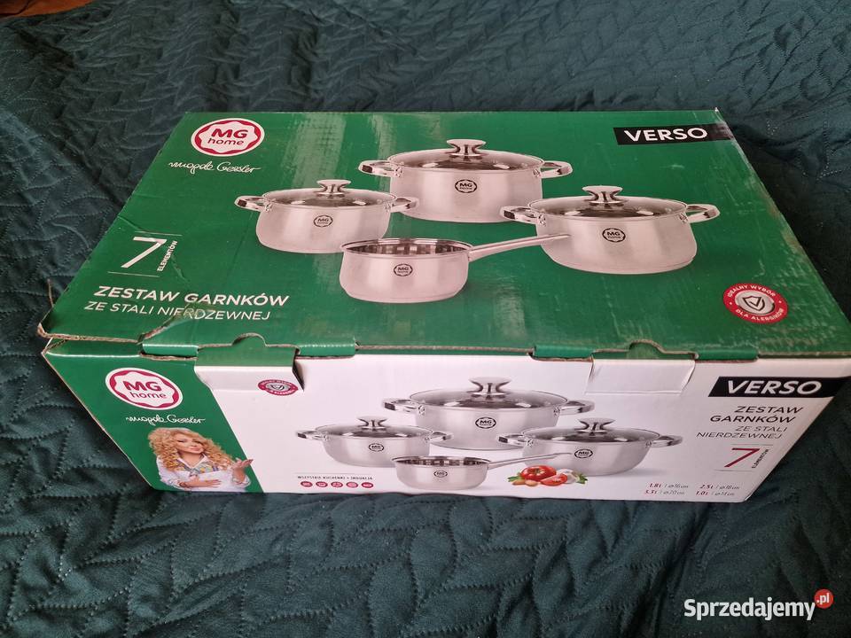 NOWY Zestaw garnków MG Home VERSO 7 elementów Wrocław