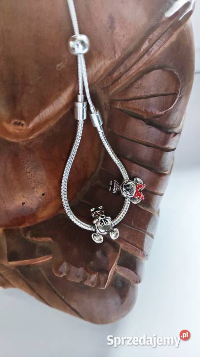 Bransoletka modułowa z zawieszkami Charmsy sprzedam