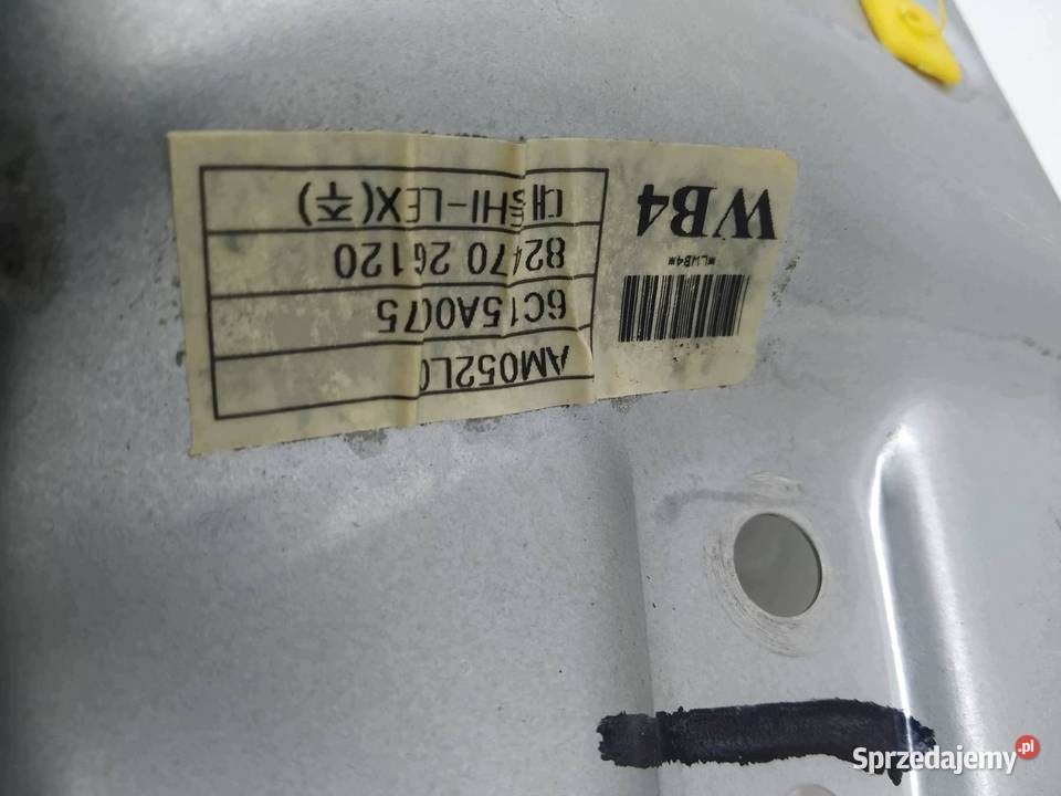 MECHANIZM SZYBY LEWY PRZÓD 6C15A0075 Kia