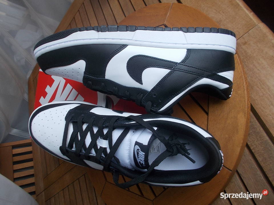 r Eur 46 Nike Dunk Low White Black DD1391100 Sportowe