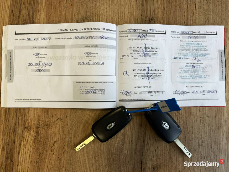 Hyundai i30 48V Hybrid Full Led Kamera Salon gniazdo SD Rydułtowy