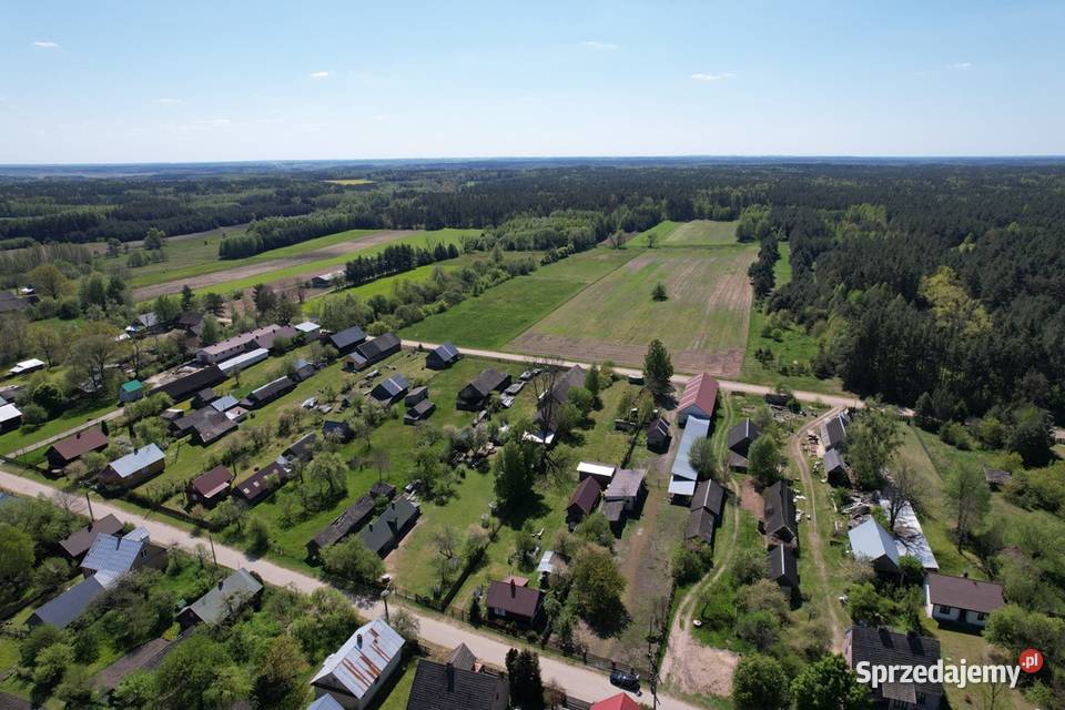 Działka budowlana 1880 m2 Soce gmina Narew