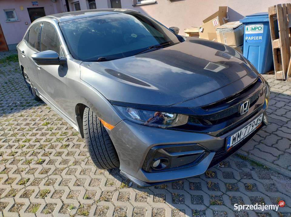 Honda Civic X 15 Turbo 42 000 przebiegu nieuszkodzony Sulejówek