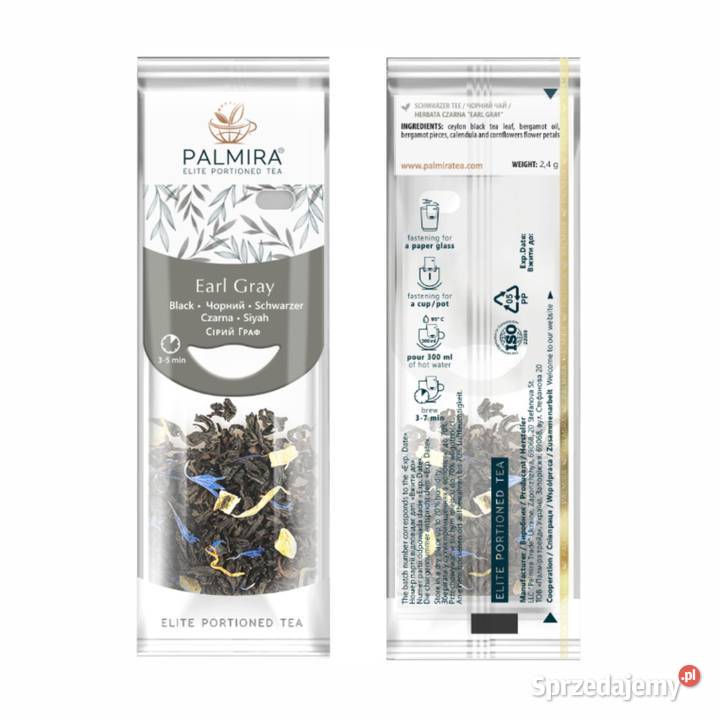Palmira Earl Gray luksusowa czarna herbata Lublin