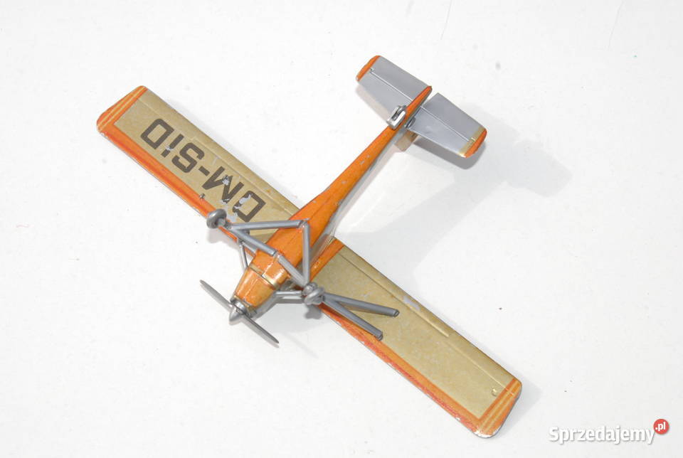 Stara zabawka model samolotu Flugzeug Cieszyn