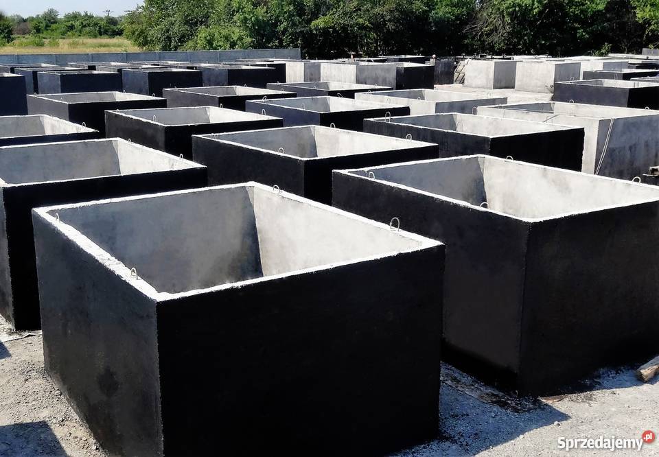 szamba betonowe różne pojemności