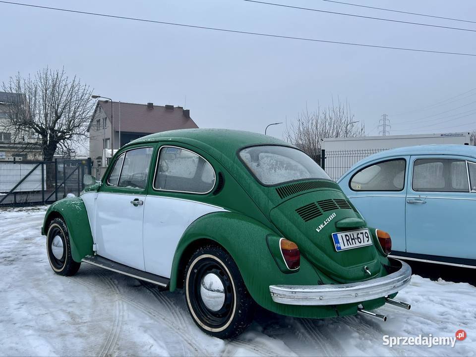 VW Garbus 1300 Sumatra Green 1973 dolnośląskie Wrocław