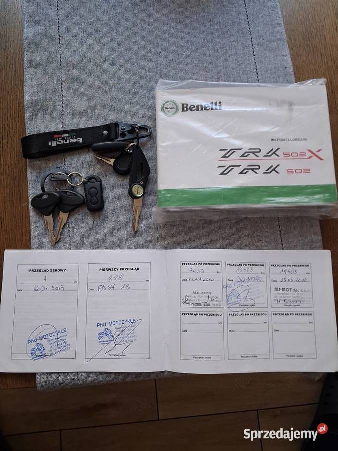Benelli TRK 502x 2019r ABS Led nieuszkodzony pomorskie