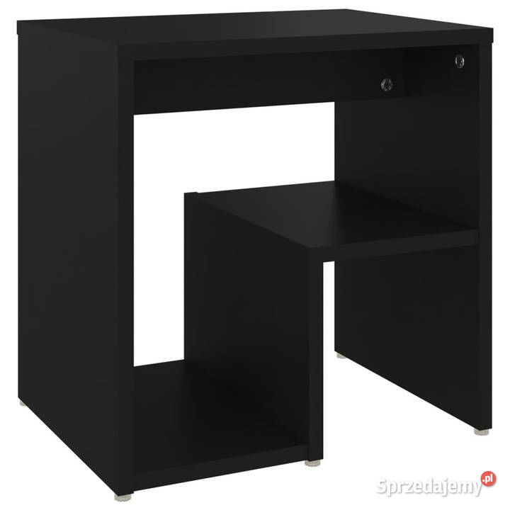 Szafka nocna czarna 40x30x40 materiał Warszawa