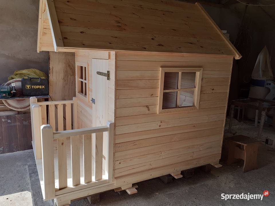 dom domek dzieci ogrodowy plac zabaw piaskownica Bartniczka