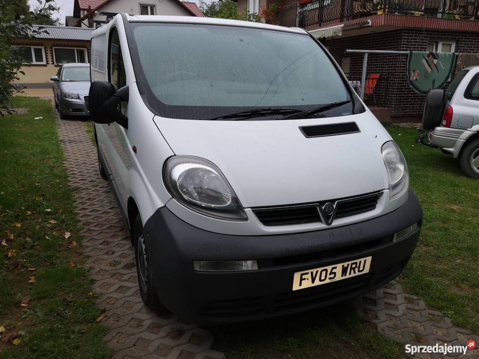 OPEL VIVARO 19 2005r anglik podkarpackie Drohobyczka