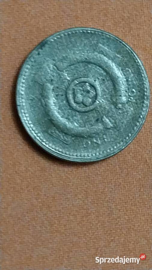 Moneta jednofuntowa 2001r Golub-Dobrzyń