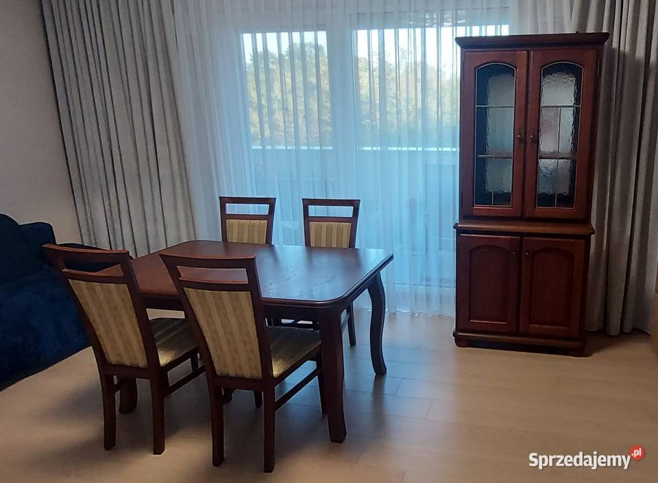 Piekny stół 90x140210 4 krzesla witrynabarekLED Warszawa