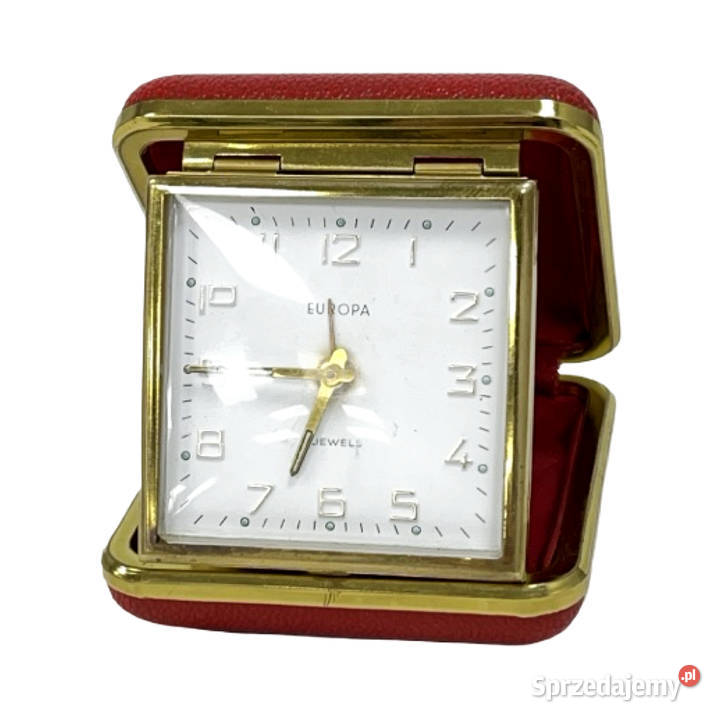 Vintage budzik podróżny EUROPA lata 6070 mazowieckie Warszawa