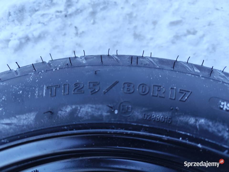 Koło dojazdowe 5x112 17 Czarnków