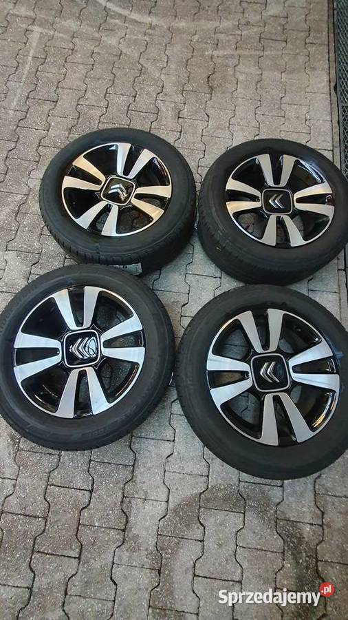 Felgi aluminiowe 16 Citron C3 Aircross Średnica 16" Ostrołęka sprzedam