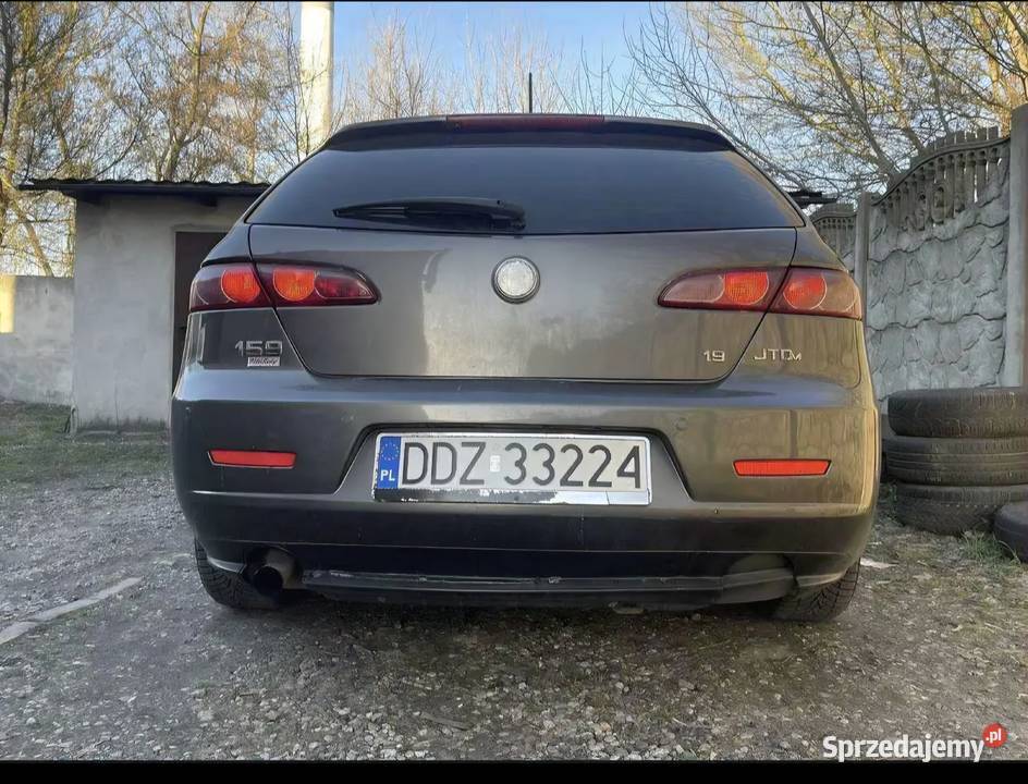 Sprzedam Alfa Romeo 159 jtdm 120 z roku 2009 czujnik parkowania Gorzów Wielkopolski