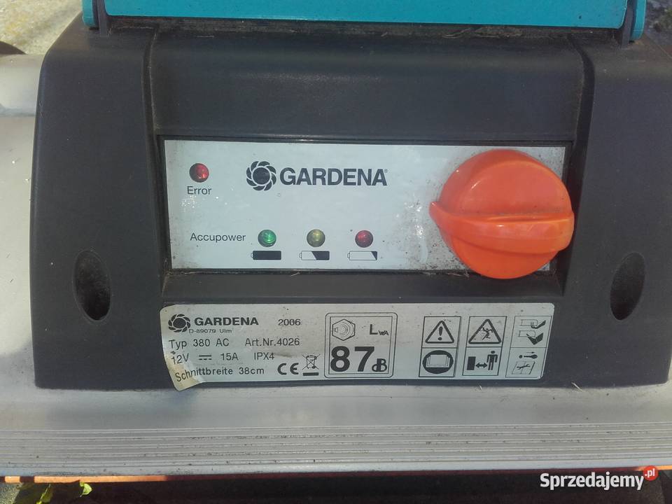 Kosiarka wrzecionowa akumulatorowa Gardena 380 Będzin