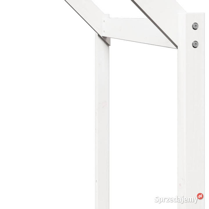 Daszek do łóżka dziecięcego biały 203x955x142 Warszawa