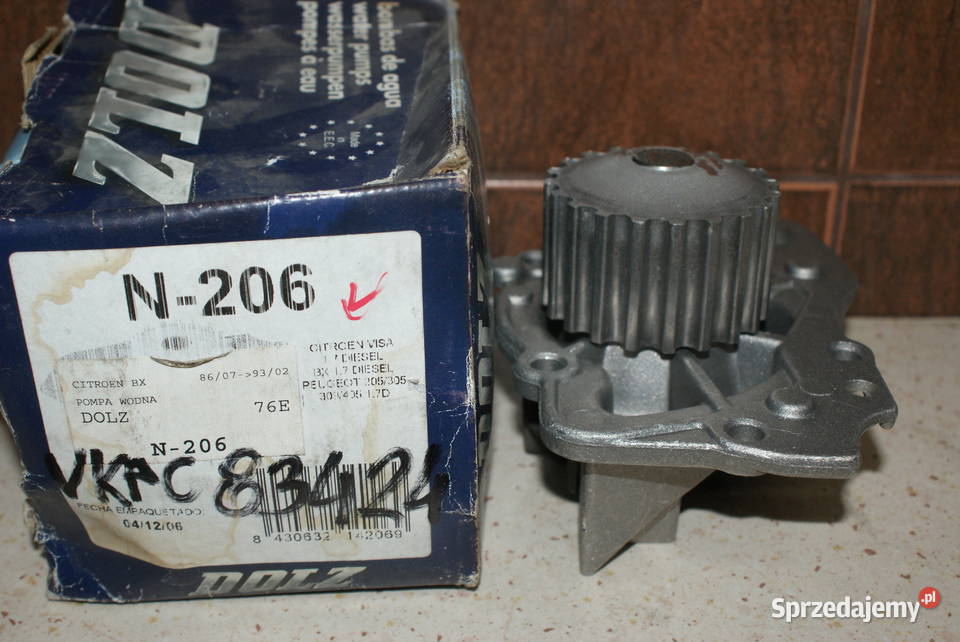 N206 DOLZ POMPA WODY CITROEN PEUGEOT Pompa wodna mazowieckie sprzedam
