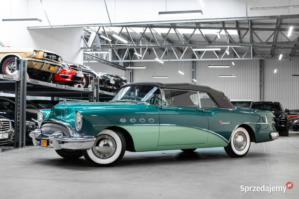 Buick Roadmaster Convertible 76C 1954 Stan elektrycznie ustawiane fotele