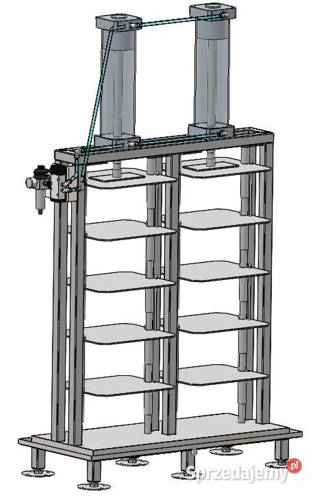 Prasa do sera dwucylindrowa na 10 form Warszawa