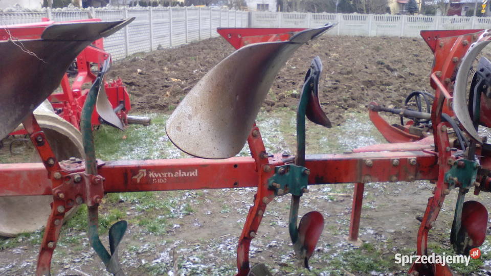 Pług kverneland 4 skibowy obrotowy nieuszkodzony Żabno sprzedam