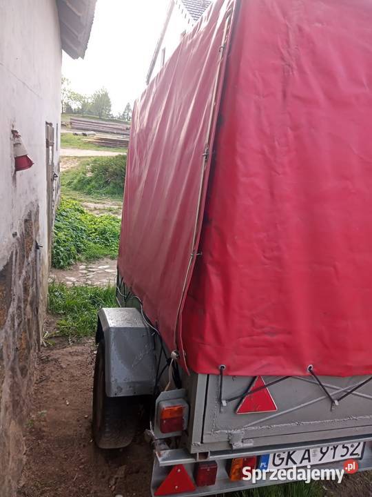 Przyczepa z Plandeką SAM Samro Burtowe i plandeki Sierakowice
