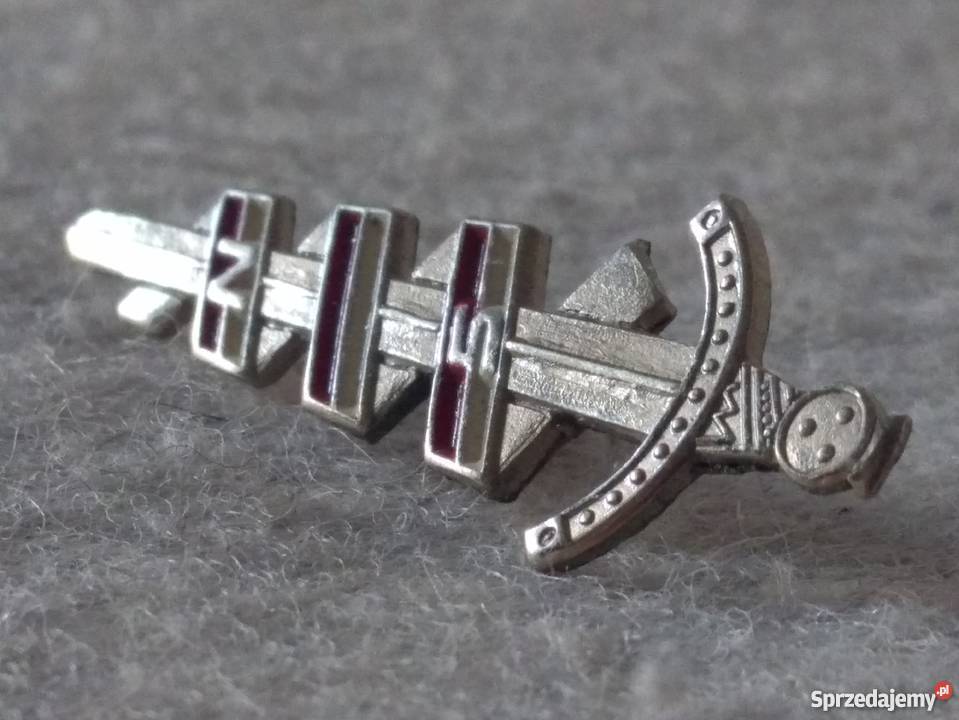 odznaka Mieczyk Chrobrego SN białoczerwona Warszawa sprzedam