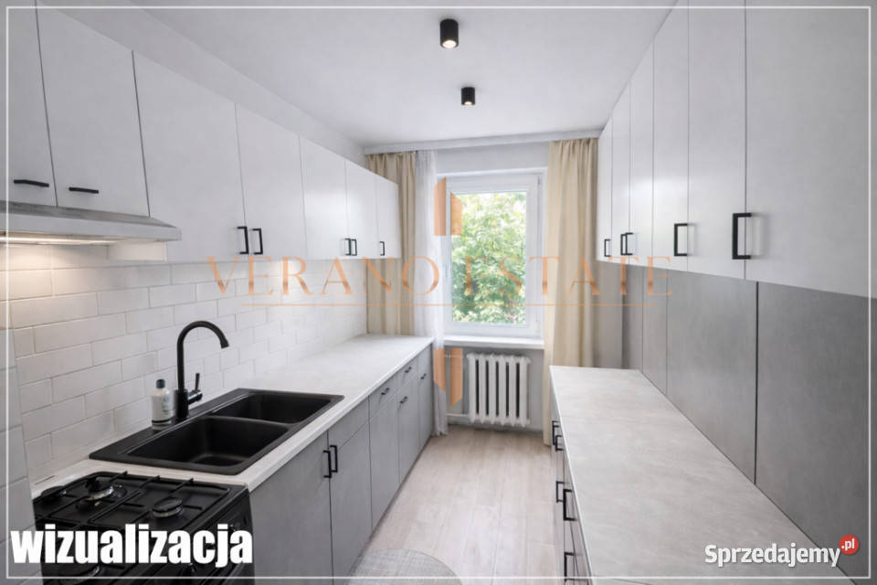 Pruszków 3 pokoje 60 m parter z loggią mazowieckie