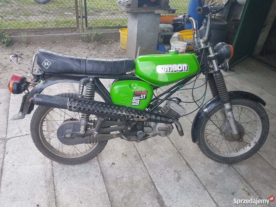 Simson S51 Enduro 4biegi Okazja dwusuwowy Stargard