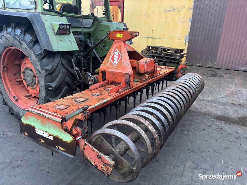 Agregat brona wirnikowa Becker 3 metry Kuhn wał Myszyniec