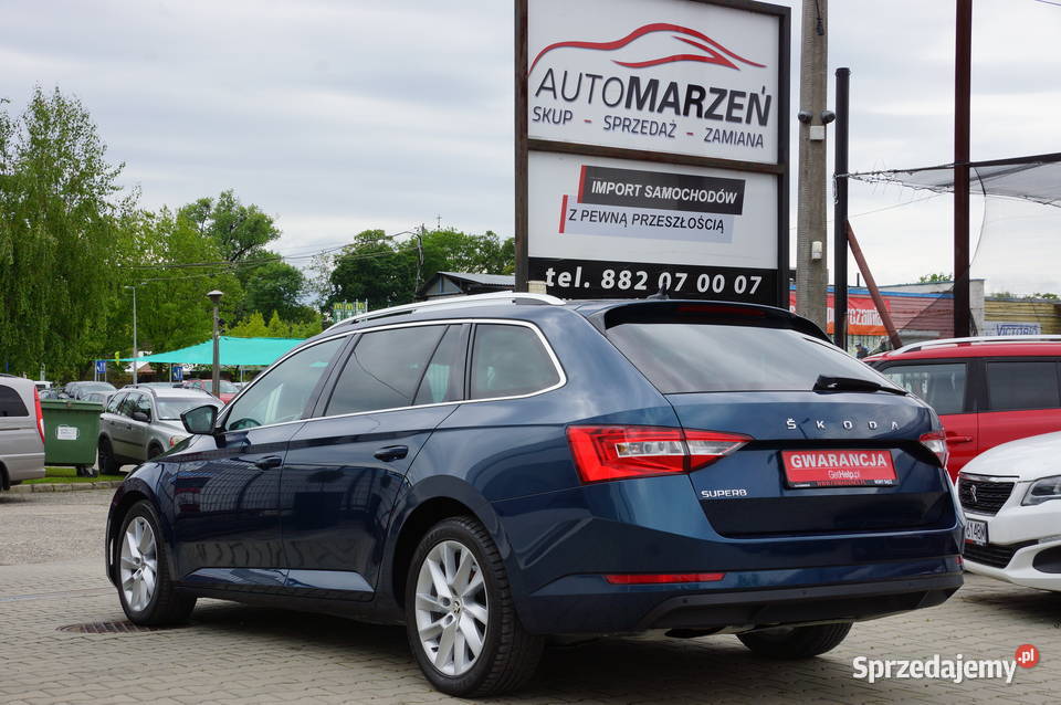 Skoda Superb 20 TDI CR 150 Automat LED Rok produkcji 2020