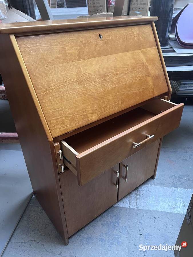 Sekretarzyk drewniany tanio 99 sztuka 2 sztuki wielkopolskie Rawicz